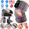 3-In-1 Heated Knee Massager Shoulder Heating Pads Elbow Brace withÂ 3 Level Vibration and Heating Modes for Pain Stress Relief