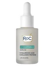RoC Hydration+ Serum, 1.0 oz with Hyaluronic Acid + Collagen Proteins, 1oz