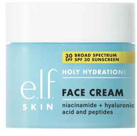 e.l.f. SKIN Holy Hydration! Face Cream Broad Spectrum SPF 30 Sunscreen, 1.7oz