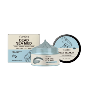 Viareline Ocean Cleansing Mud Mask Facial Cleansing, Pore-Penetrating, Hydrating And Moisturizing Facial Mask